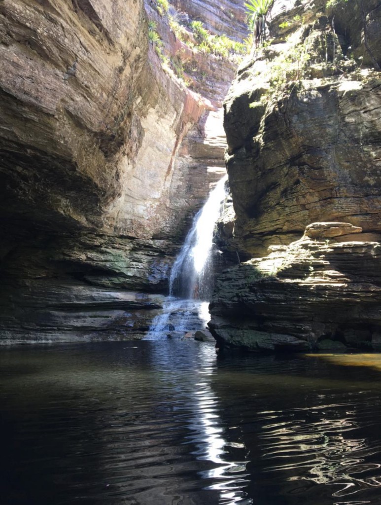 Cachoeira dos Andorinhões, Morro do Pilar