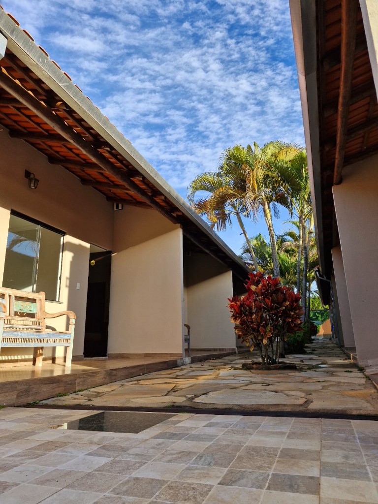Entrada dos quartos na Pousada Essência da Canastra