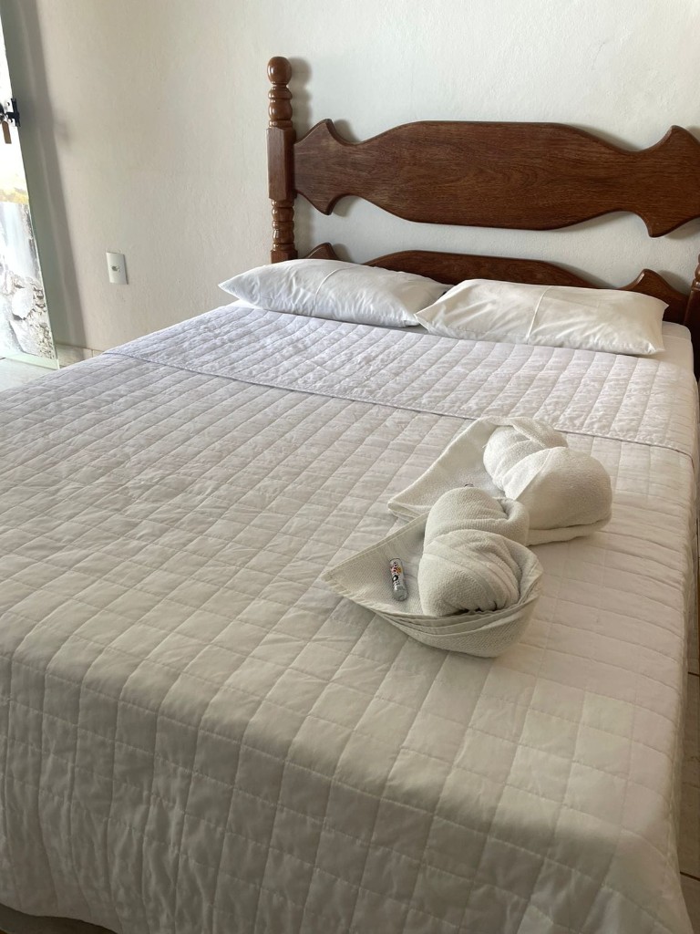 Quarto de casal na Pousada Essência da Canastra
