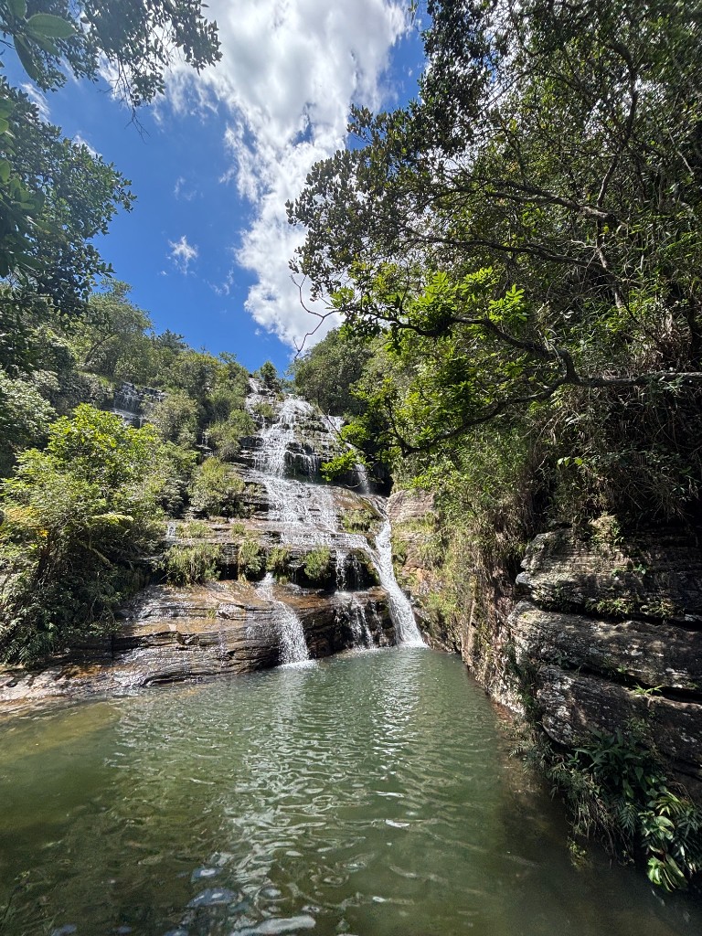 Cachoeira Véu da Noiva em Carrancas