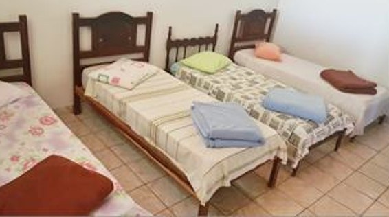 Quarto compartilhado na Pousada Kussu