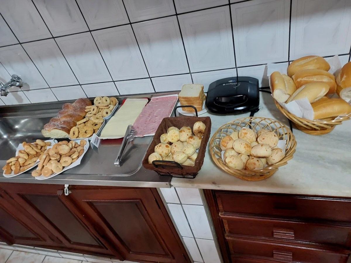 Café da manhã na Pousada Kussu
