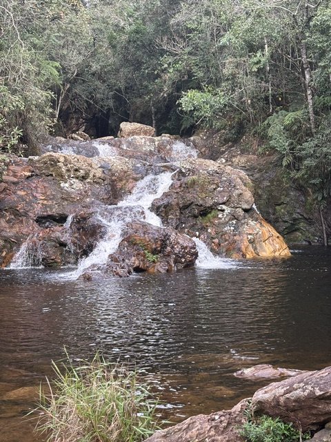 Cachoeira na região de Catas Altas