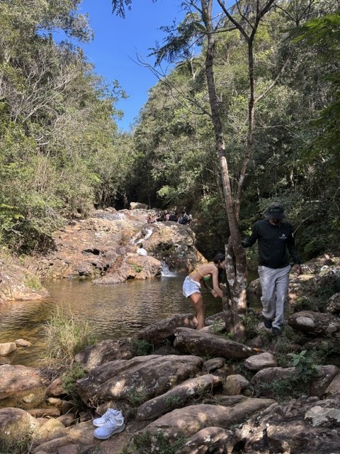 Banho no Vale das Borboletas