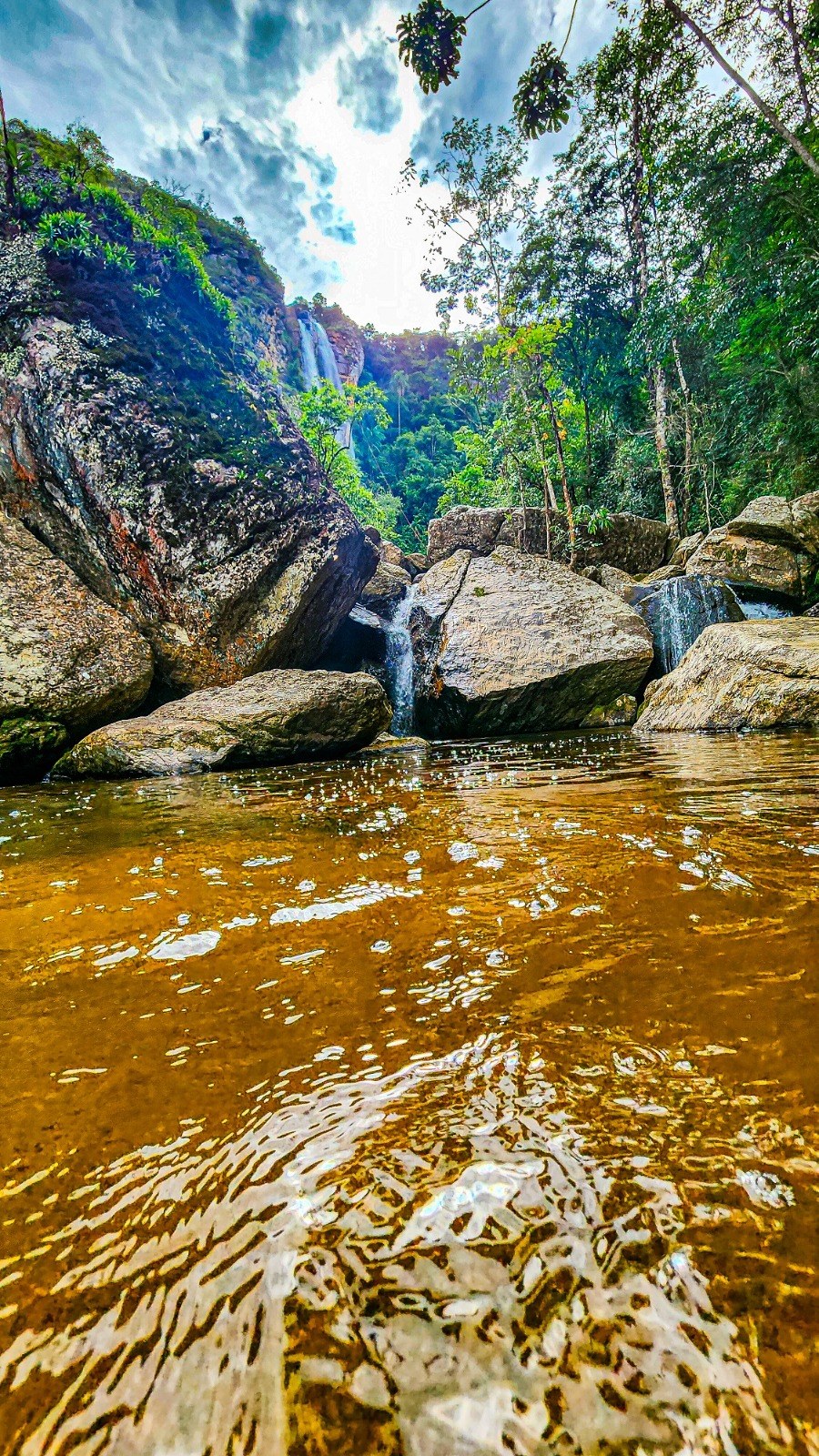 Poço da Cachoeira Alta em Ipoema